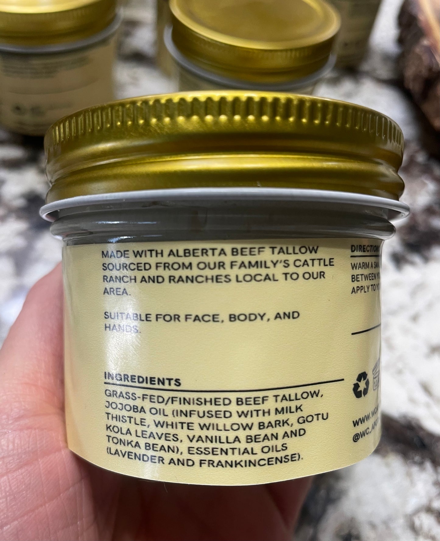 the Saving Grace Tallow Balm